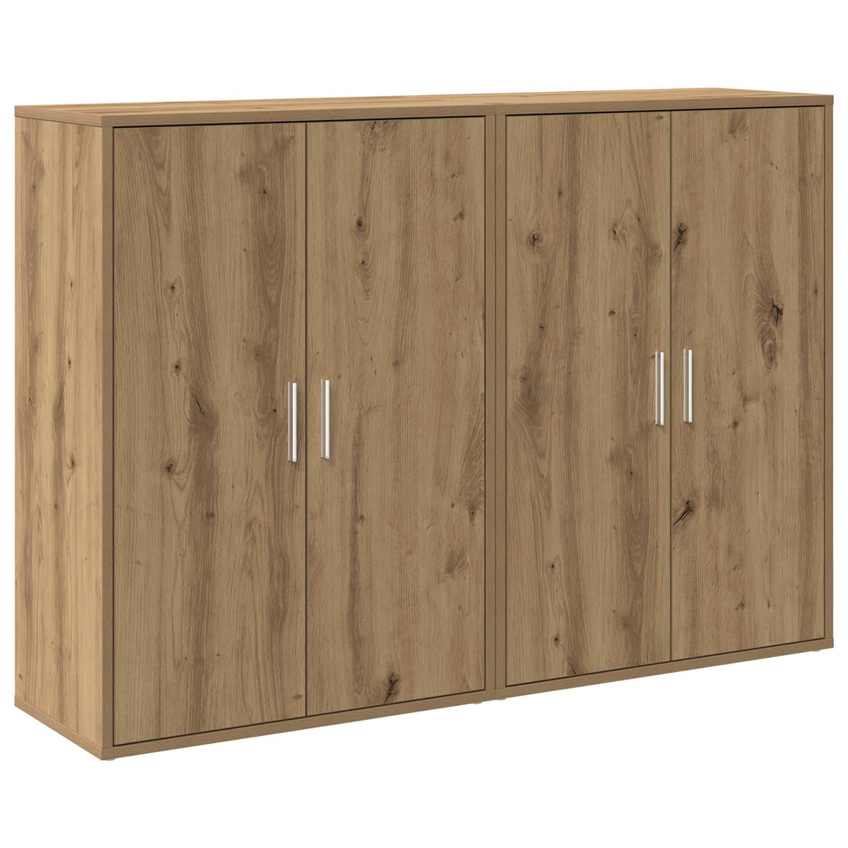 Sideboard 2 pcs Artisan Oak 60 x 31 x 84 cm Engineered Wood