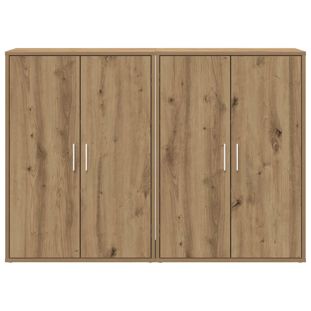Sideboard 2 pcs Artisan Oak 60 x 31 x 84 cm Engineered Wood