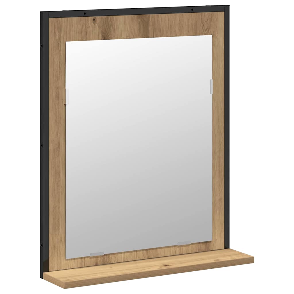 Bathroom Furniture Set 2 pcs Brown Engineered wood