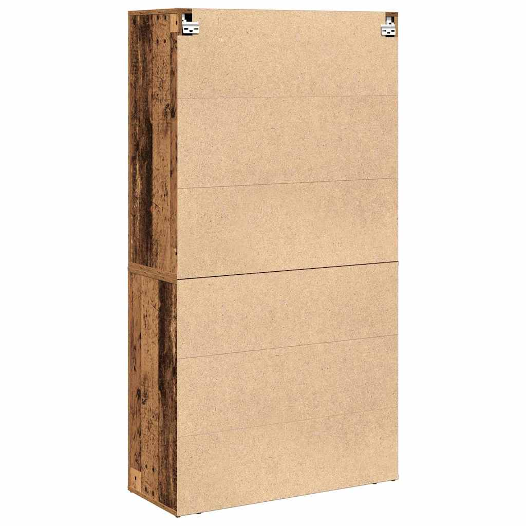 Highboard Old Wood 80 x 33 x 150 cm Engineered Wood