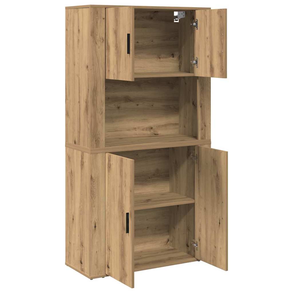 Highboard Artisan Oak 80 x 33 x 150 cm Engineered Wood