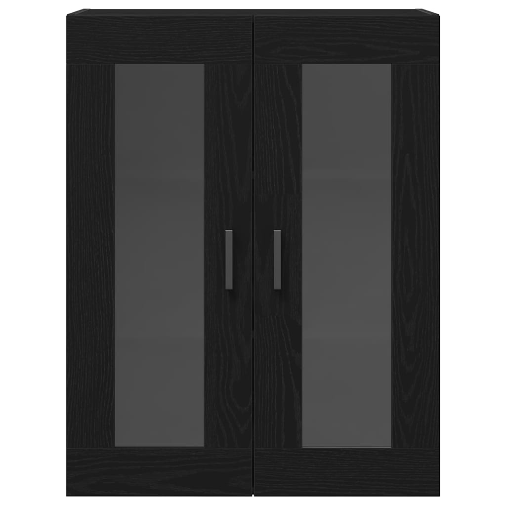 Highboard 2 pcs Black oak 69.5 x 34 x 180 cm Engineered Wood