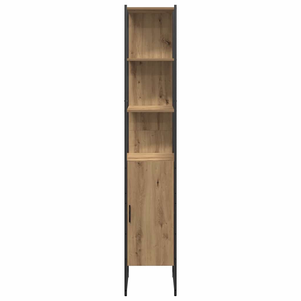 Bathroom Furniture Set 3 pcs Brown Engineered wood