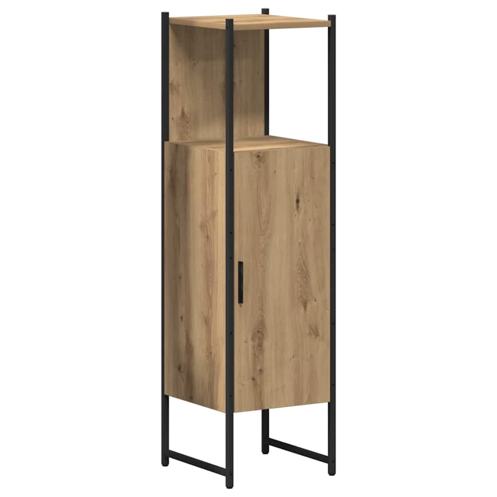 Bathroom Furniture Set 3 pcs Brown Engineered wood