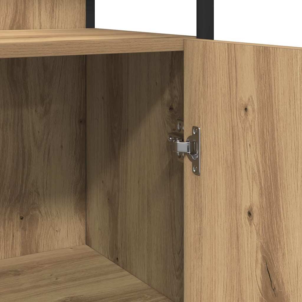 Bathroom Vanity Units 3 pcs Brown 33 x 33 x 185.5 cm