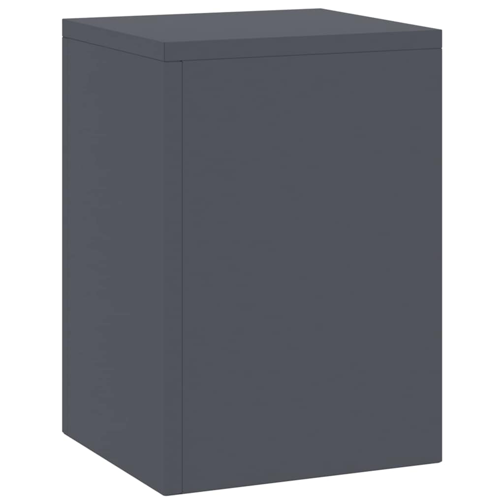 Plant Stand 2 pcs Anthracite 24 x 24 x 35 cm Cold-rolled Steel