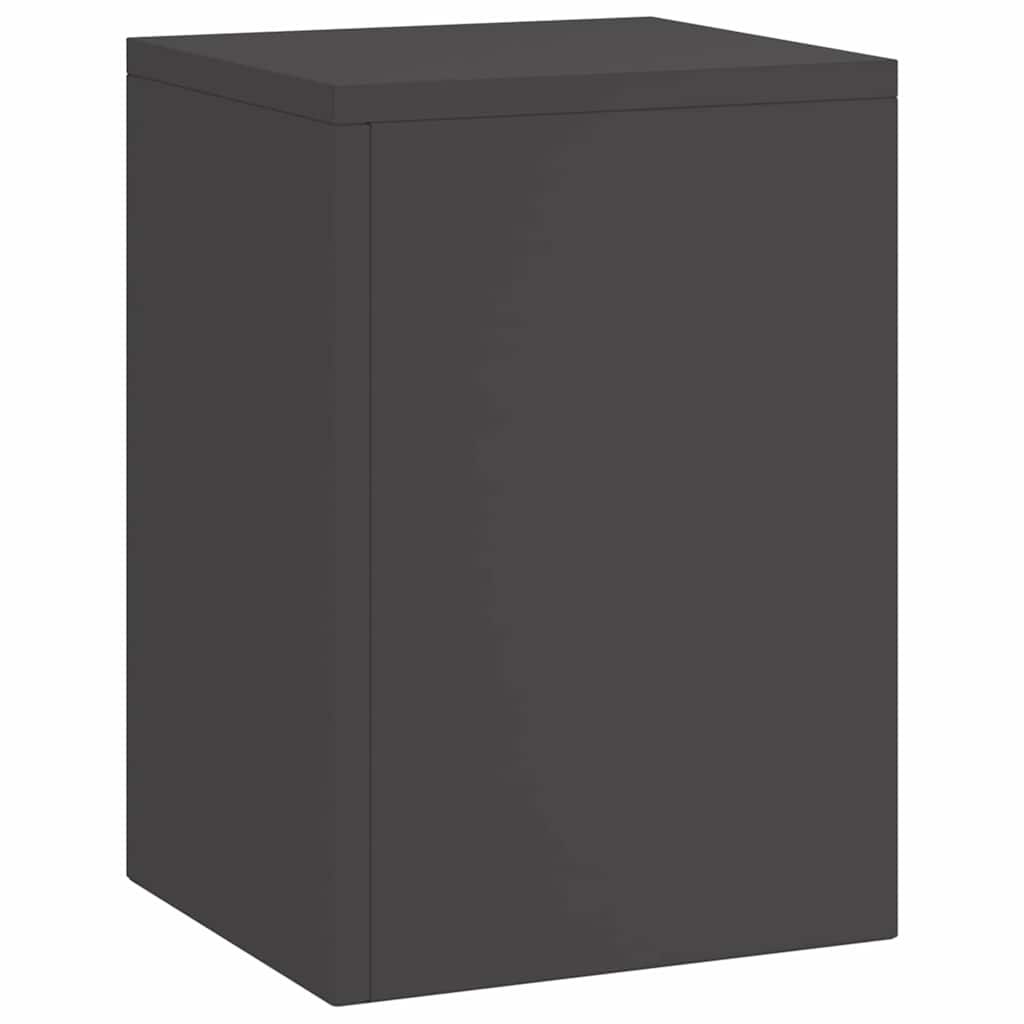 Plant Stand 3 pcs Black 24 x 24 x 75 cm Cold-rolled Steel