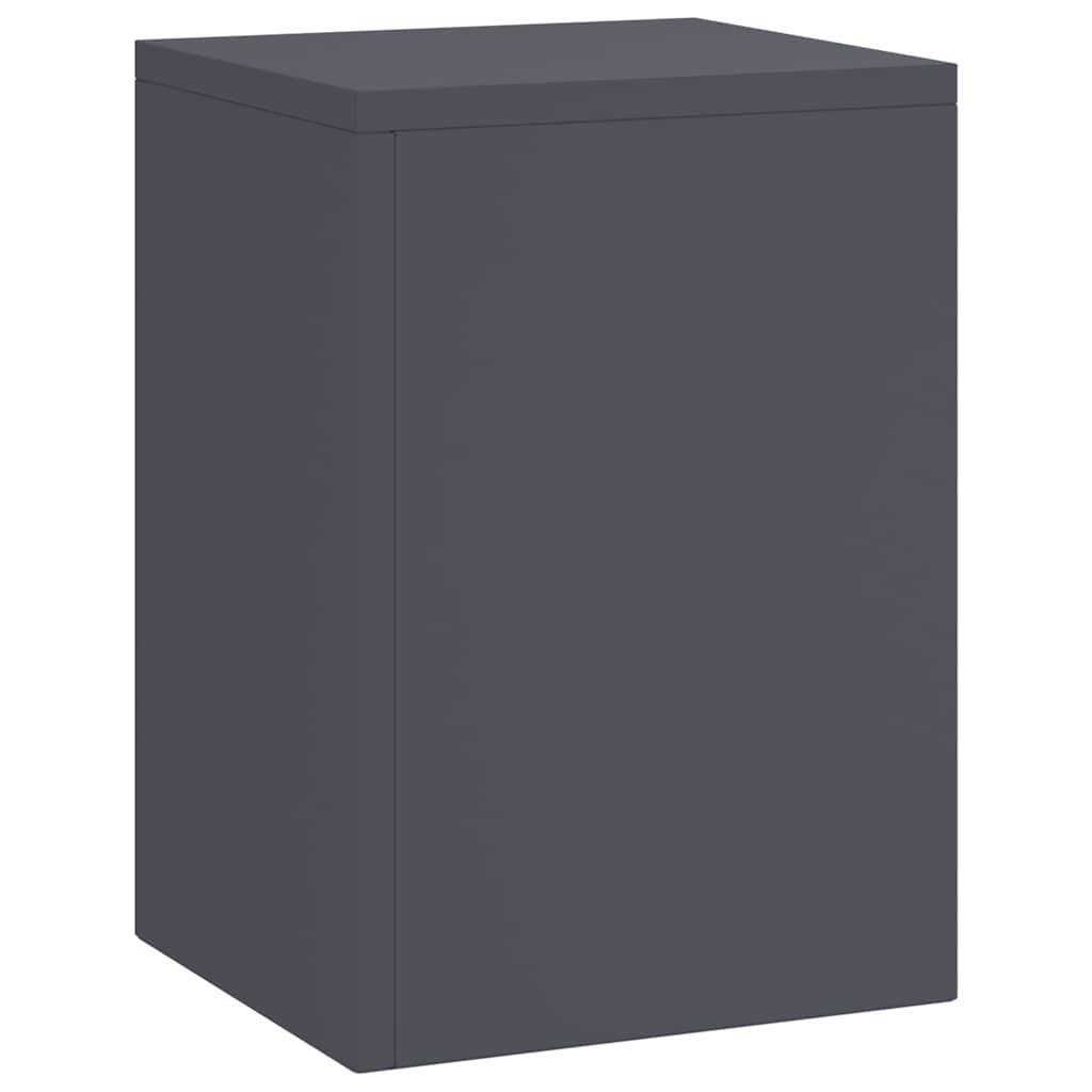 Plant Stand 3 pcs Anthracite 24 x 24 x 75 cm Cold-rolled Steel