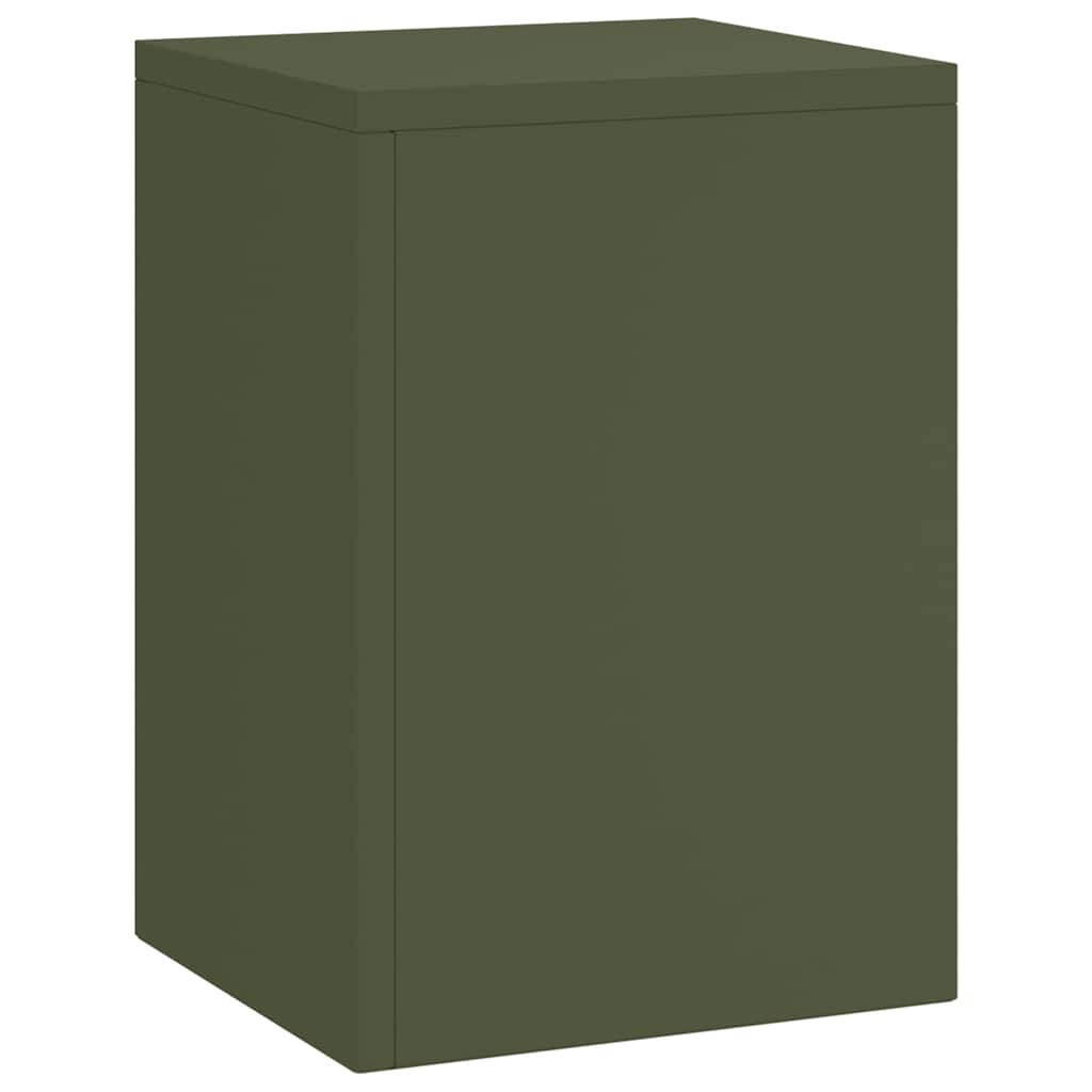 Plant Stand 3 pcs Olive Green 24 x 24 x 75 cm Cold-rolled Steel