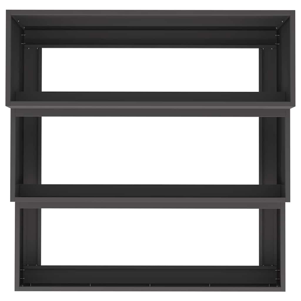 Garden Planter Black 90 x 90 x 35 cm Cold-rolled Steel