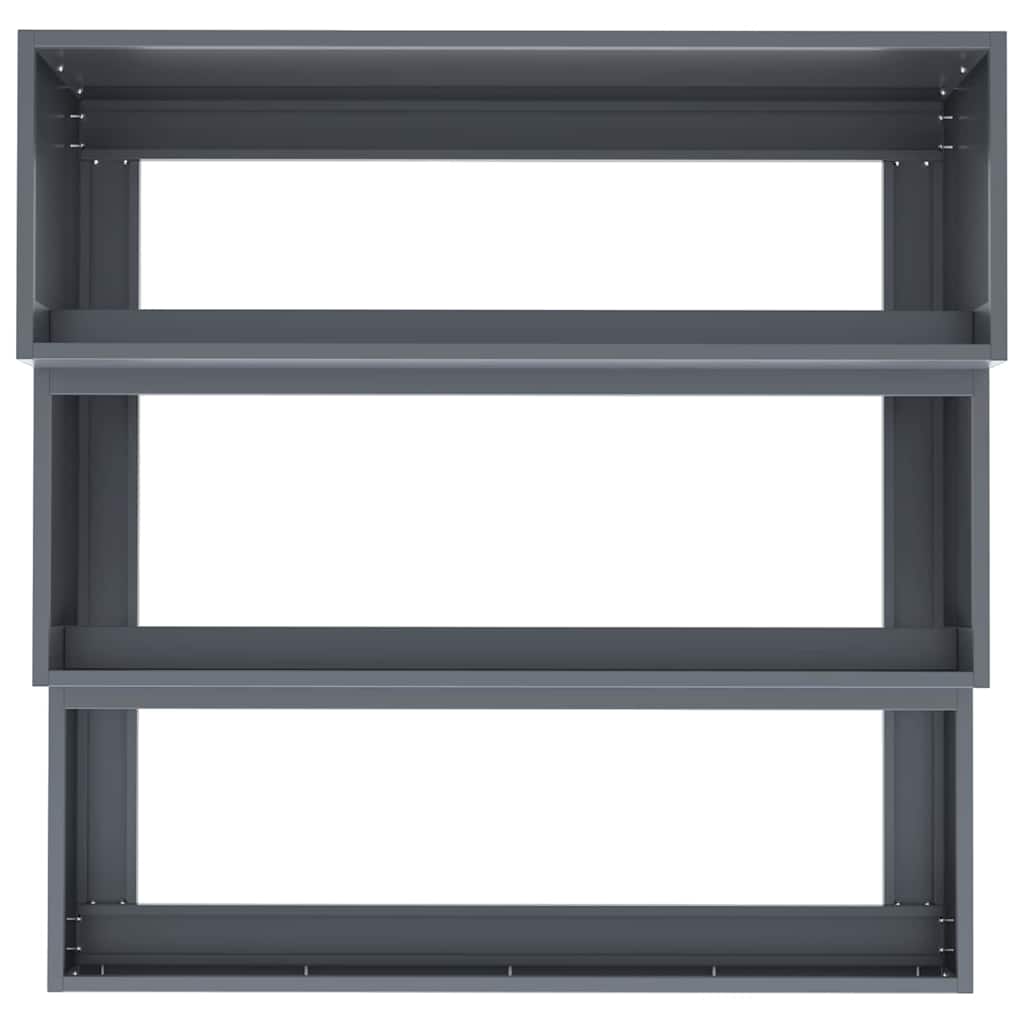 Garden Planter Anthracite 90 x 90 x 35 cm Cold-rolled Steel