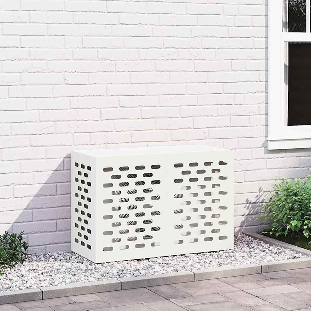 Air Conditioner Cover White 90 x 40 x 60 cm