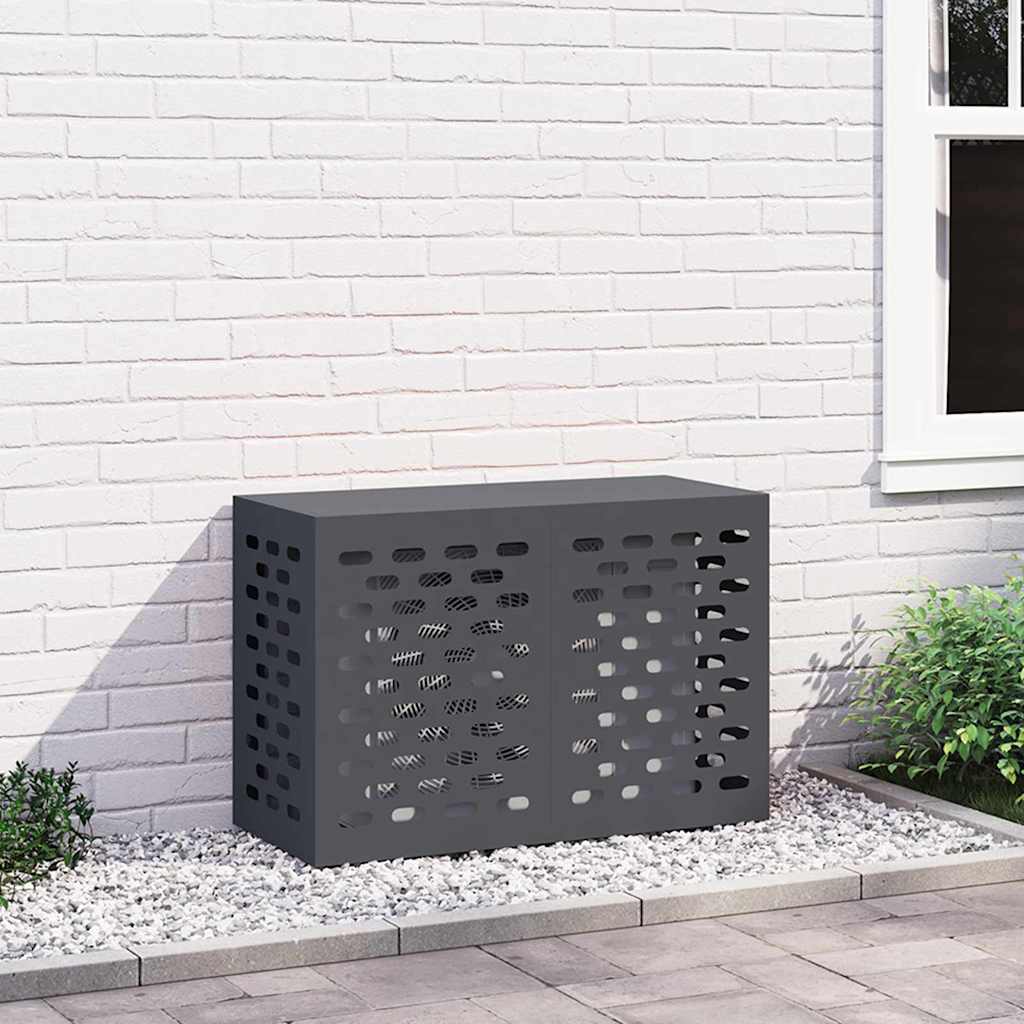 Air Conditioner Cover Anthracite 90 x 40 x 60 cm
