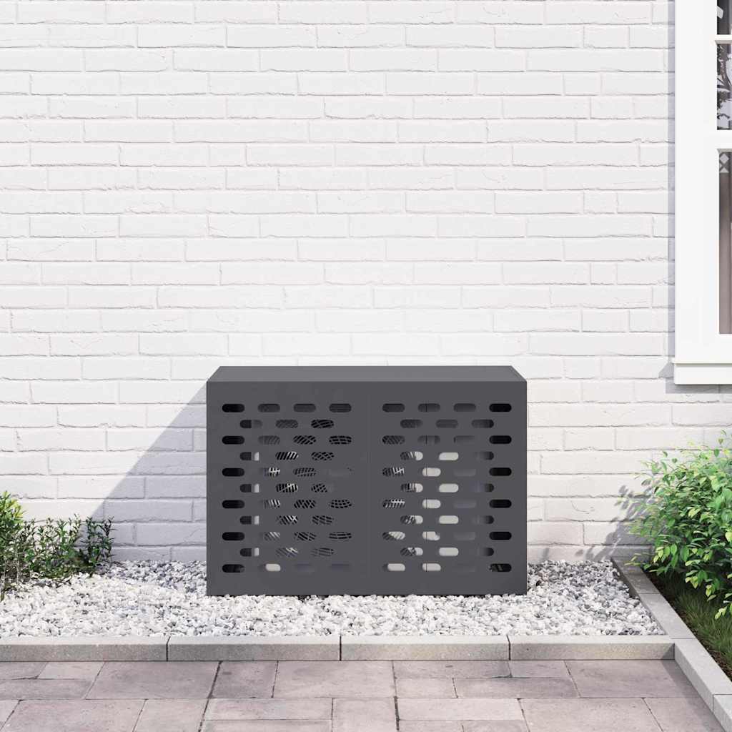 Air Conditioner Cover Anthracite 90 x 40 x 60 cm