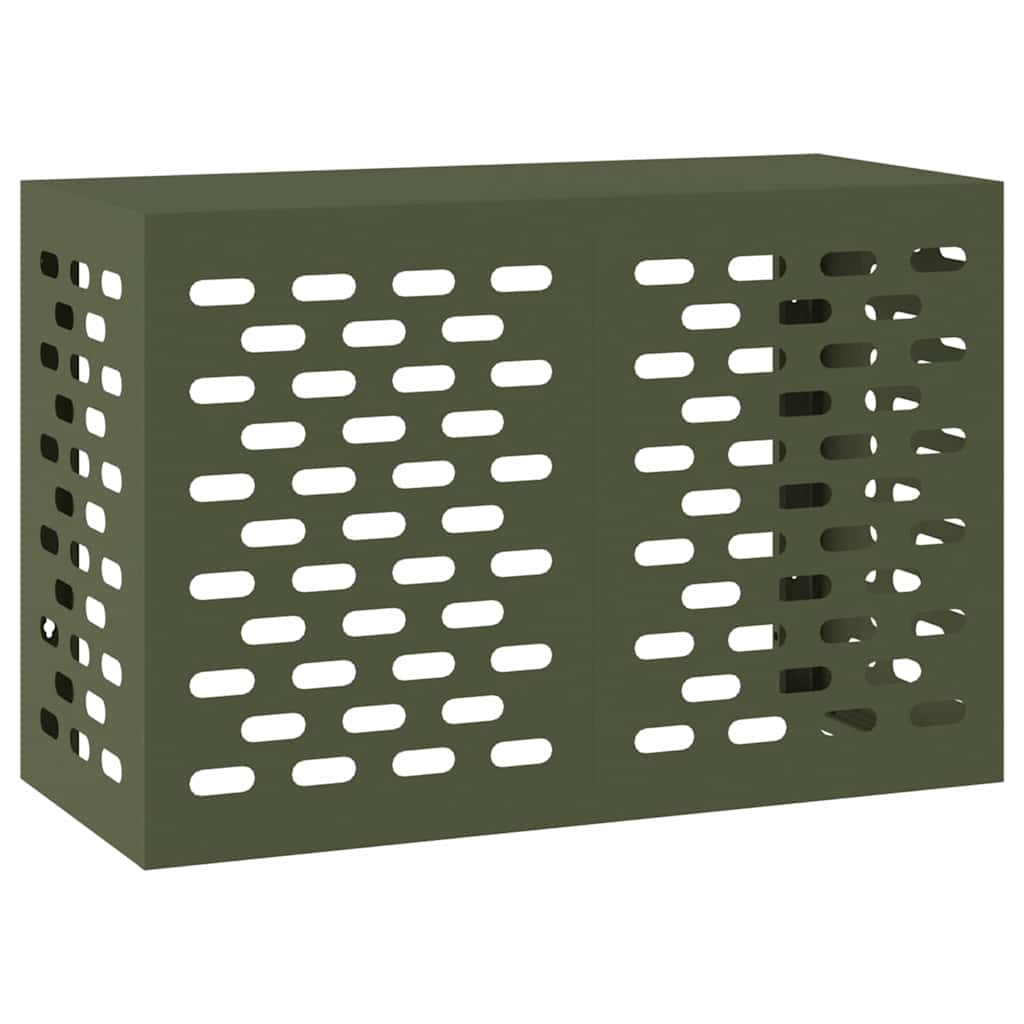 Air Conditioner Cover Olive Green 90 x 40 x 60 cm