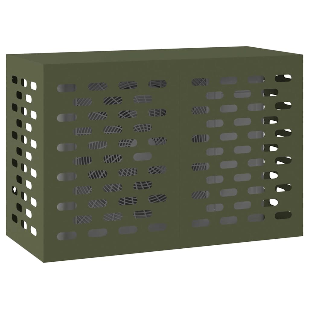 Air Conditioner Cover Olive Green 90 x 40 x 60 cm