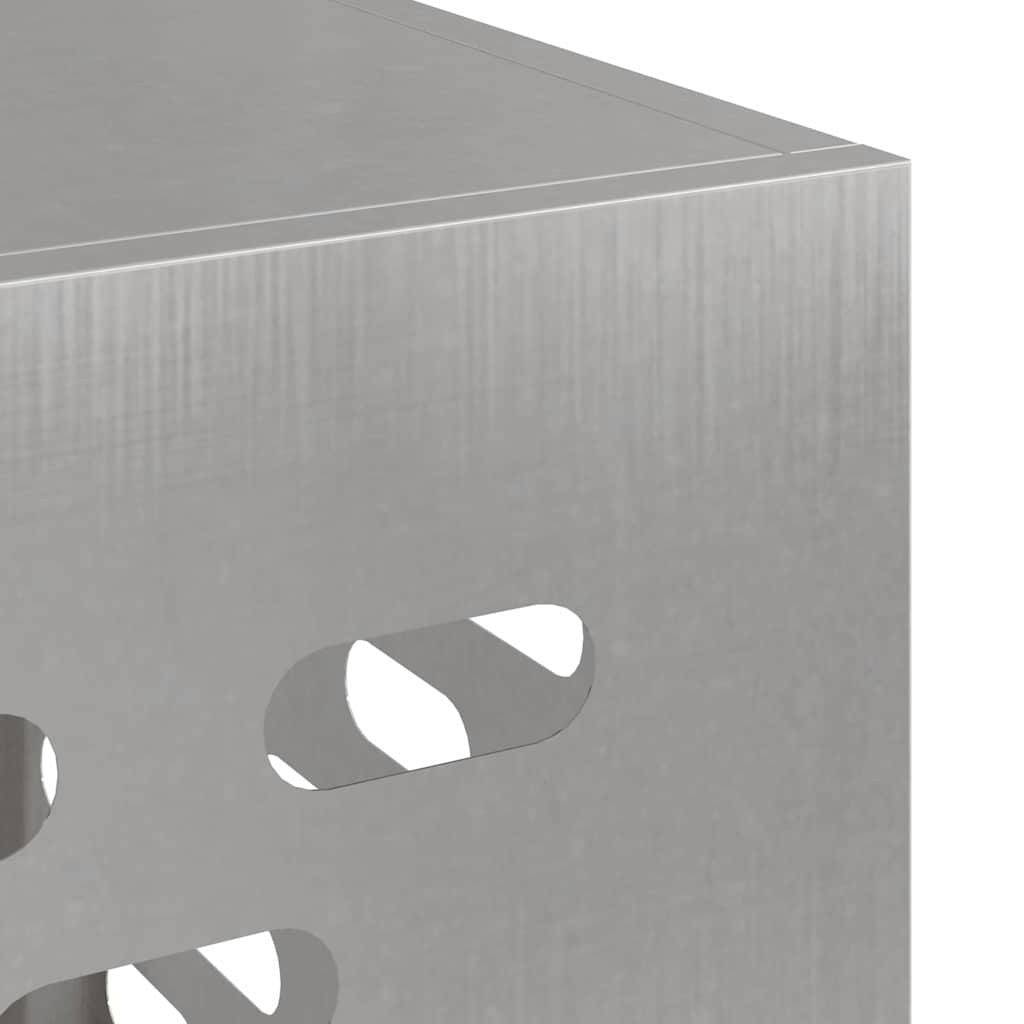 Air Conditioner Cover Silver 90 x 40 x 60 cm Stainless steel