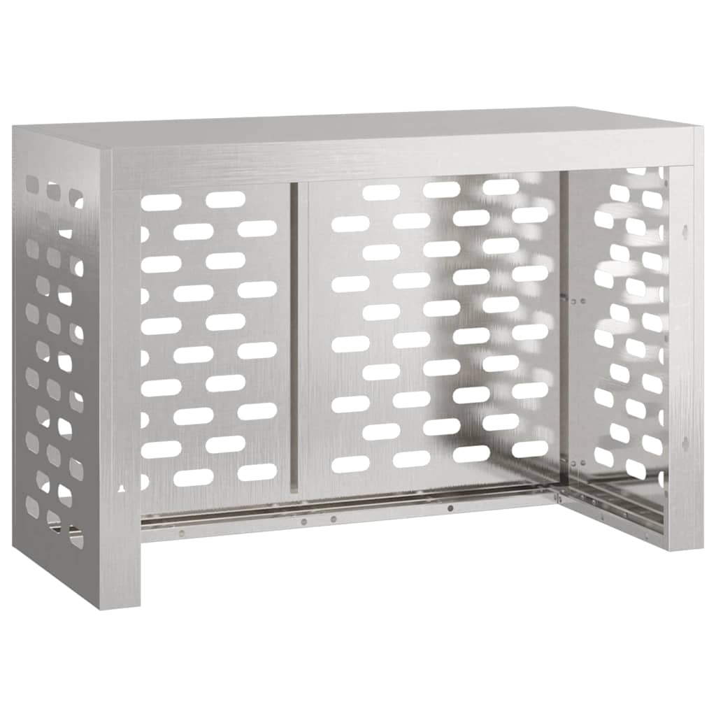 Air Conditioner Cover Silver 90 x 40 x 60 cm Stainless steel