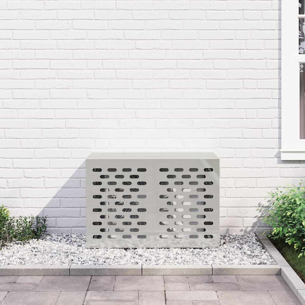 Air Conditioner Cover Silver 90 x 40 x 60 cm