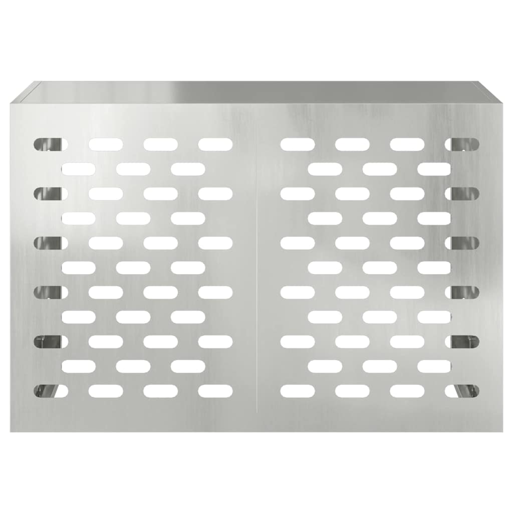 Air Conditioner Cover Silver 90 x 40 x 60 cm