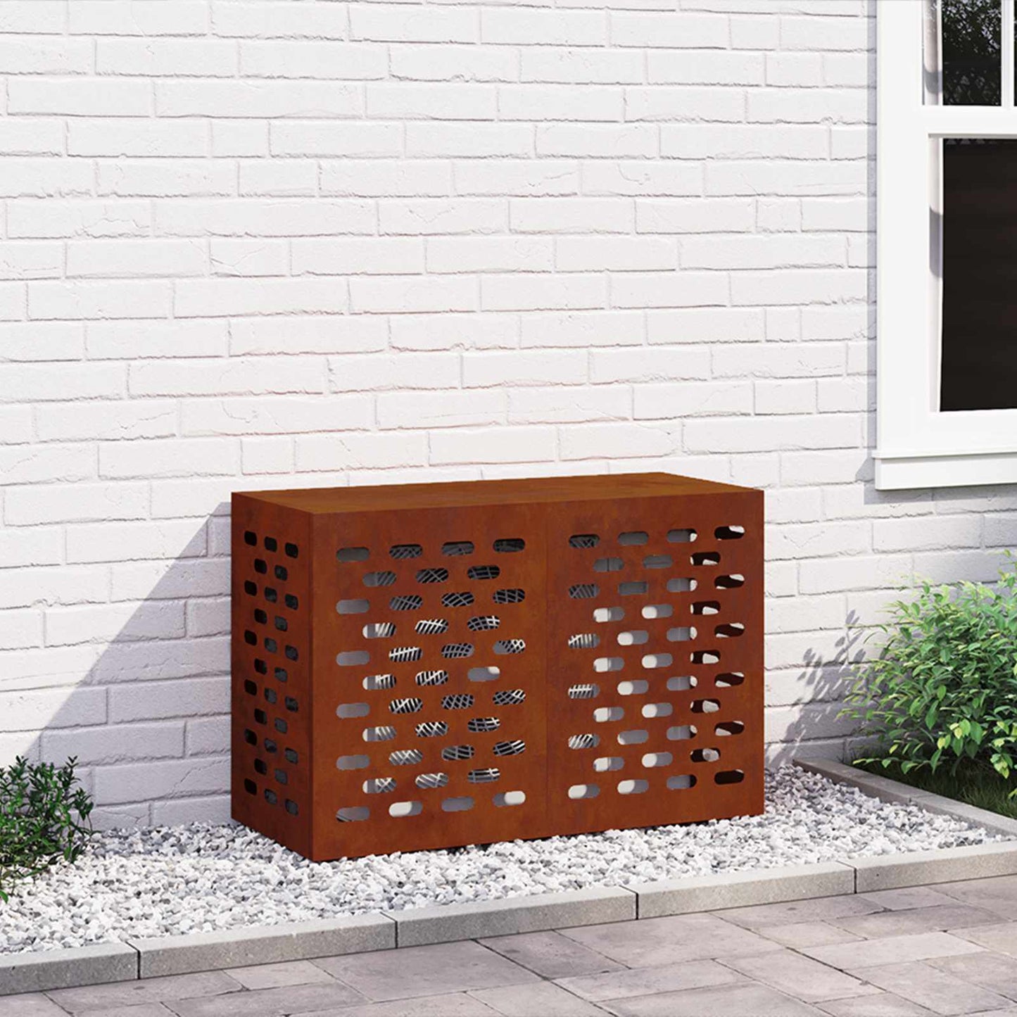 Air Conditioner Cover Rusty 90 x 40 x 60 cm