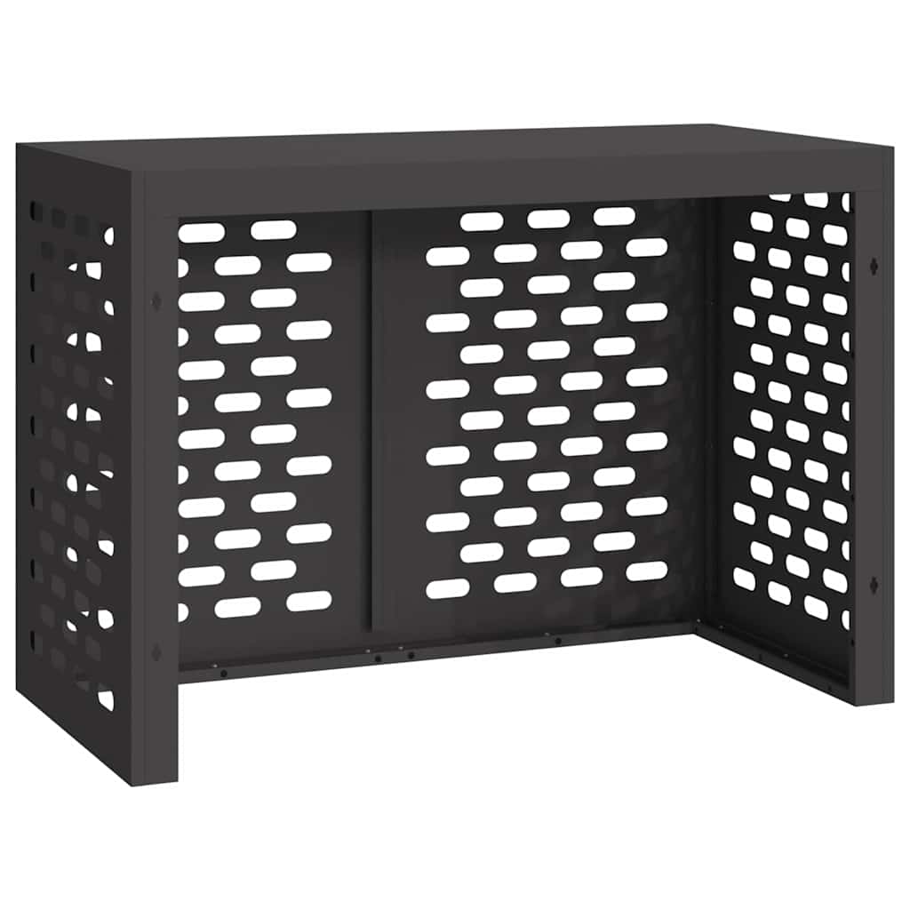 Air Conditioner Cover Black 100 x 50 x 70 cm