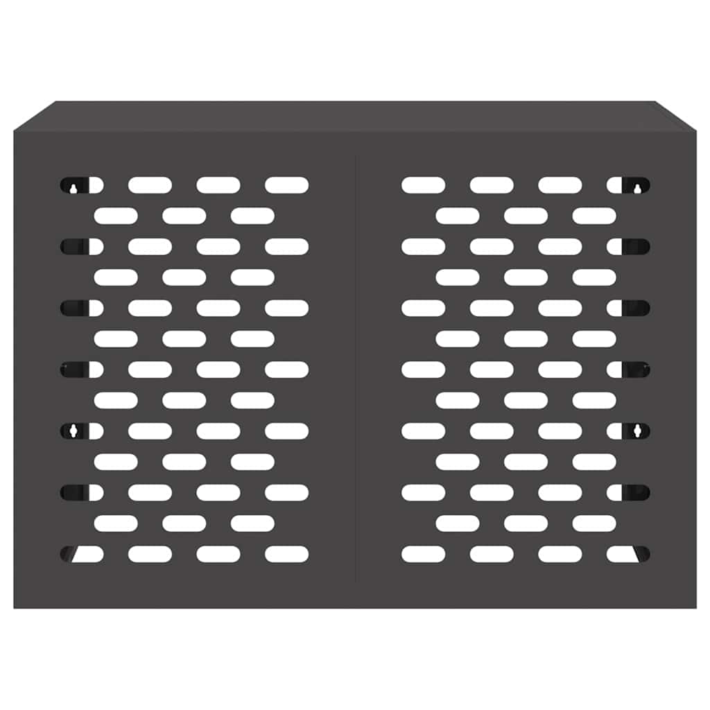 Air Conditioner Cover Black 100 x 50 x 70 cm