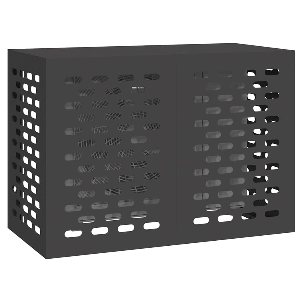 Air Conditioner Cover Black 100 x 50 x 70 cm