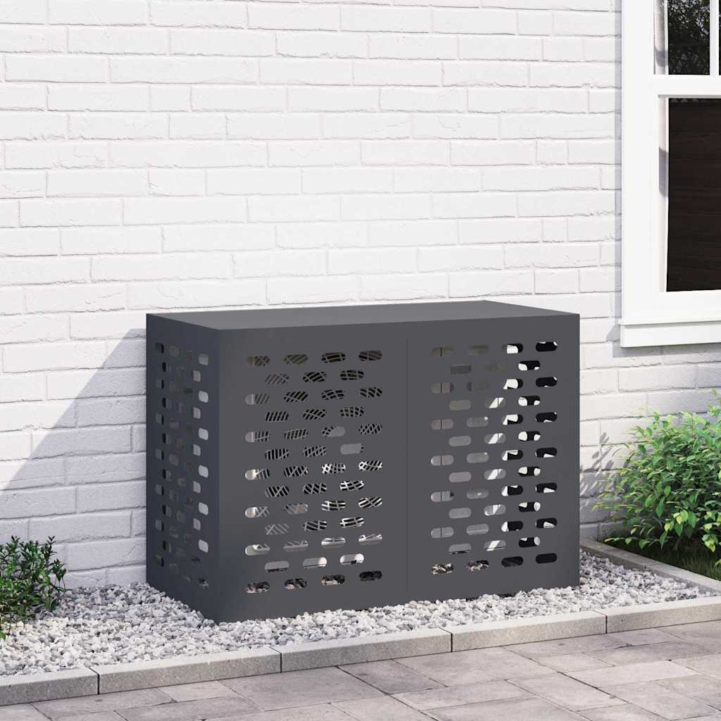 Air Conditioner Cover Anthracite 100 x 50 x 70 cm