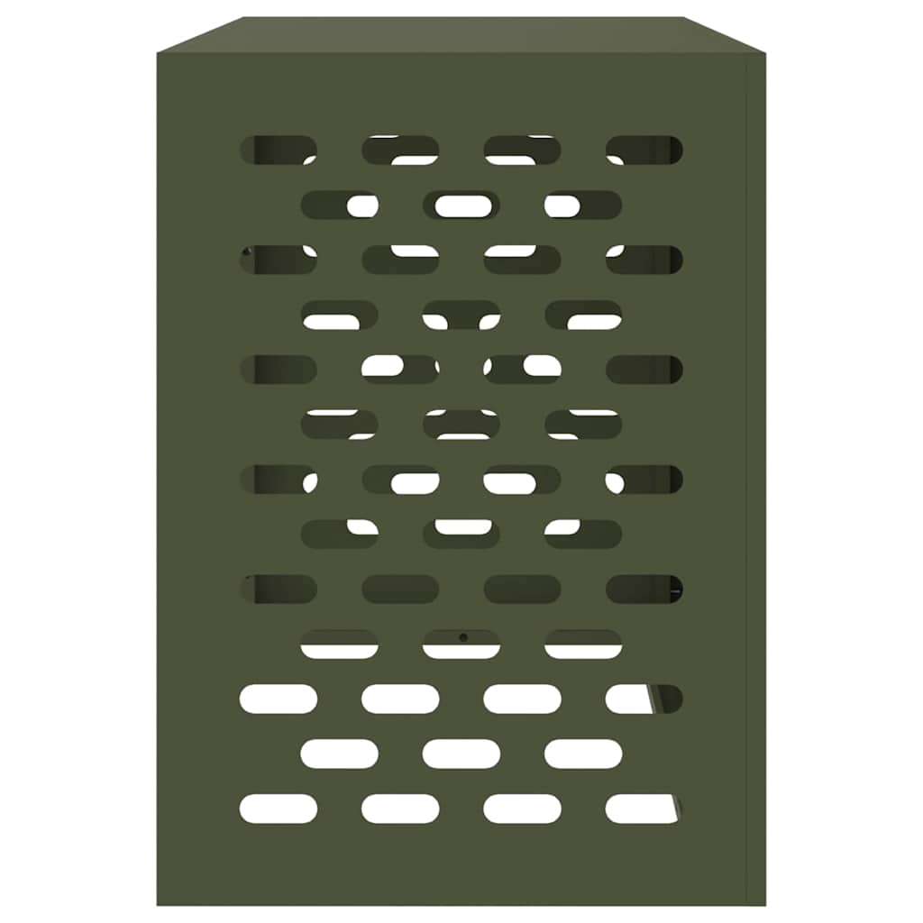 Air Conditioner Cover Olive green 100 x 50 x 70 cm Steel