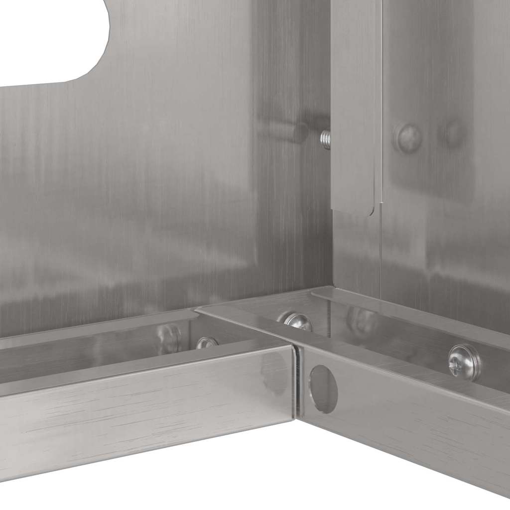 Air Conditioner Cover Silver 100 x 50 x 70 cm Stainless steel