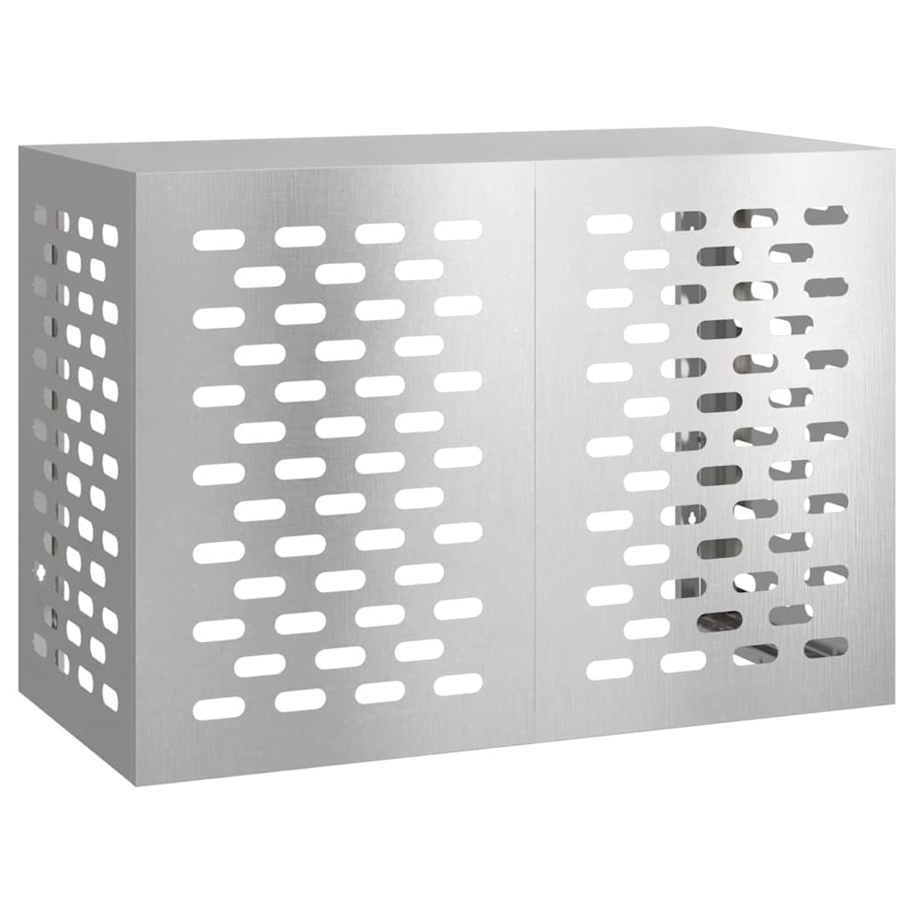 Air Conditioner Cover Silver 100 x 50 x 70 cm Stainless steel