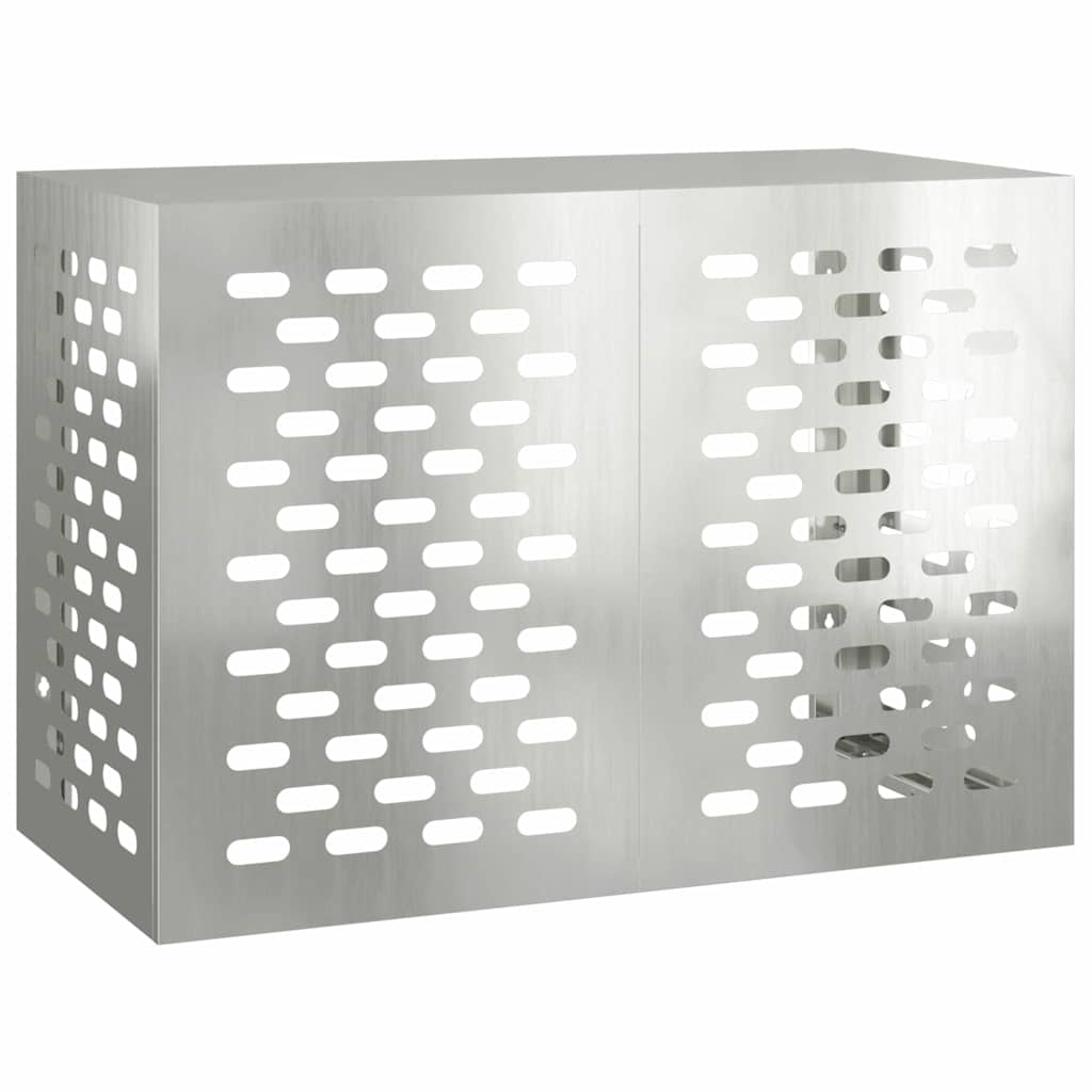 Air Conditioner Cover Silver 100 x 50 x 70 cm