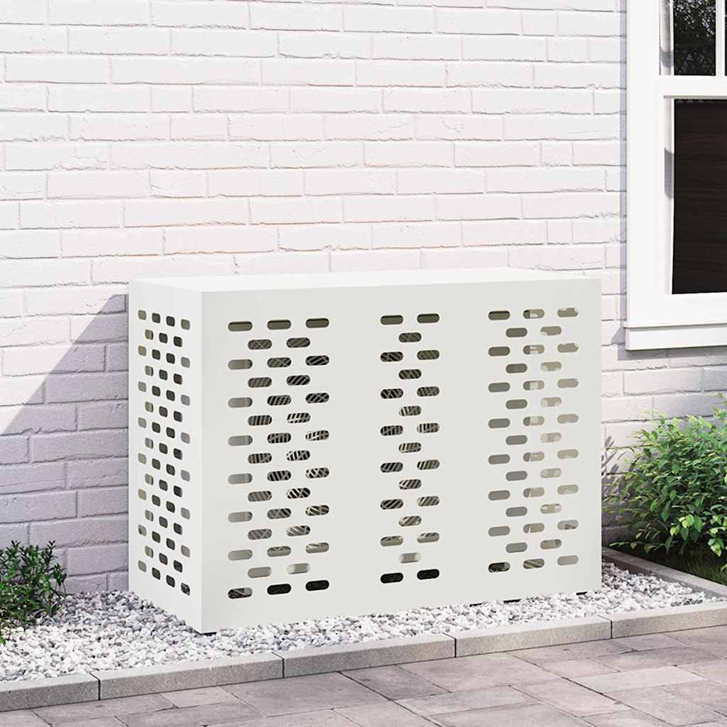 Air Conditioner Cover White 110 x 50 x 80 cm