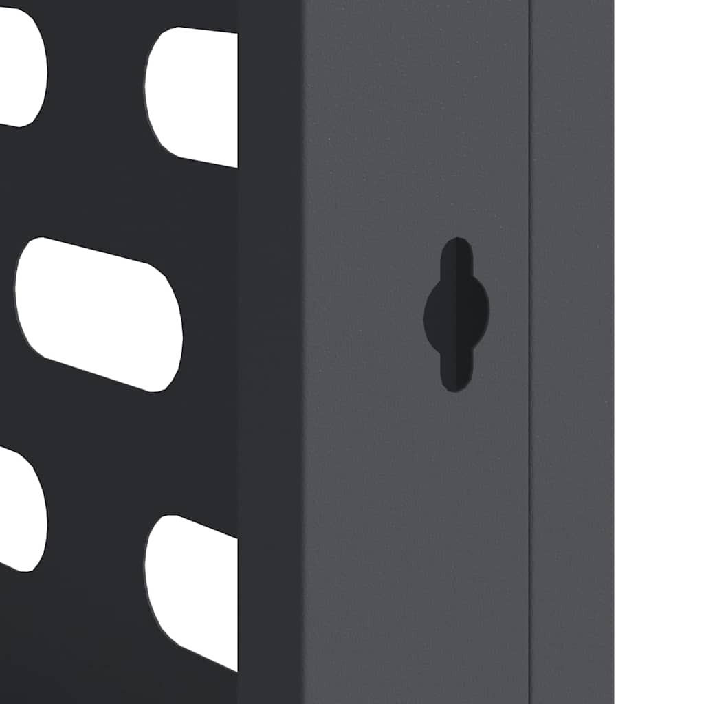 Air Conditioner Cover Anthracite 110 x 50 x 80 cm Steel