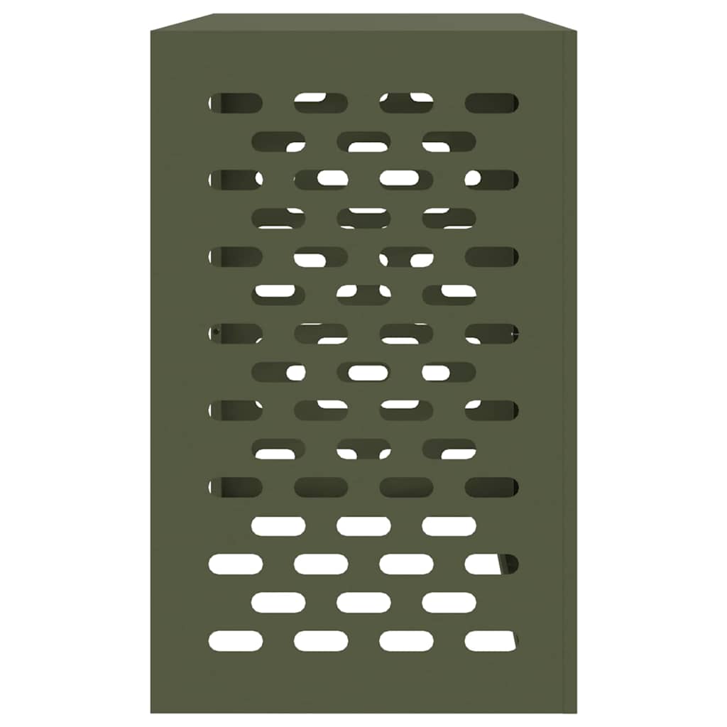 Air Conditioner Cover Olive green 110 x 50 x 80 cm Steel