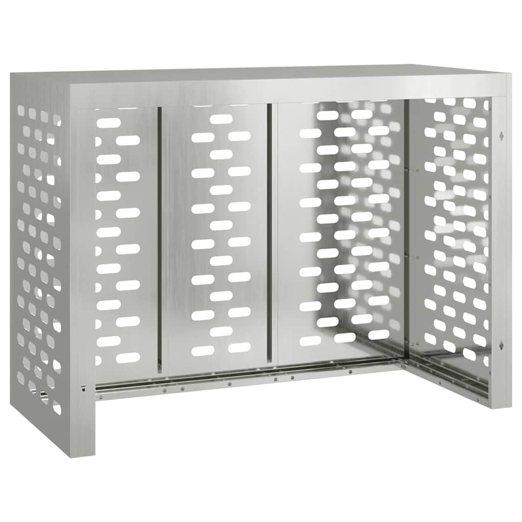 Air Conditioner Cover Silver 110 x 50 x 80 cm