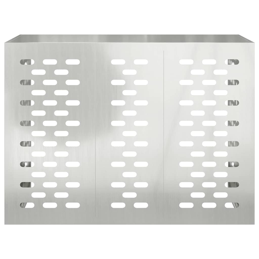 Air Conditioner Cover Silver 110 x 50 x 80 cm