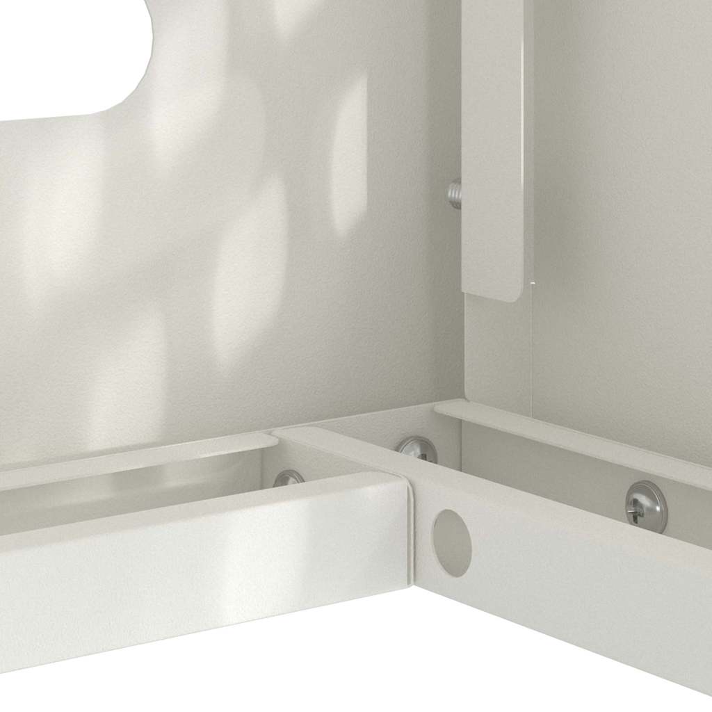 Air Conditioner Cover White 110 x 50 x 105 cm