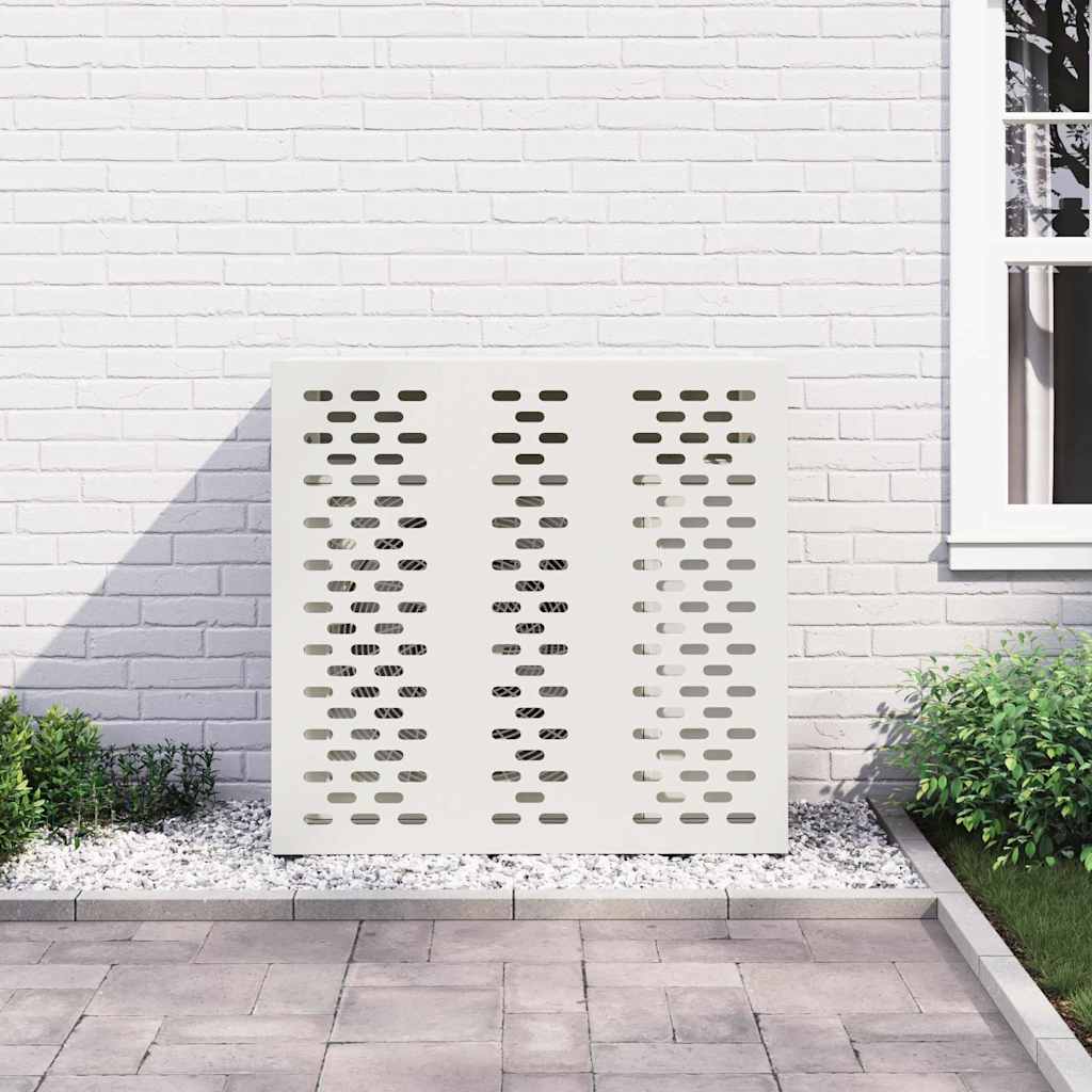Air Conditioner Cover White 110 x 50 x 105 cm