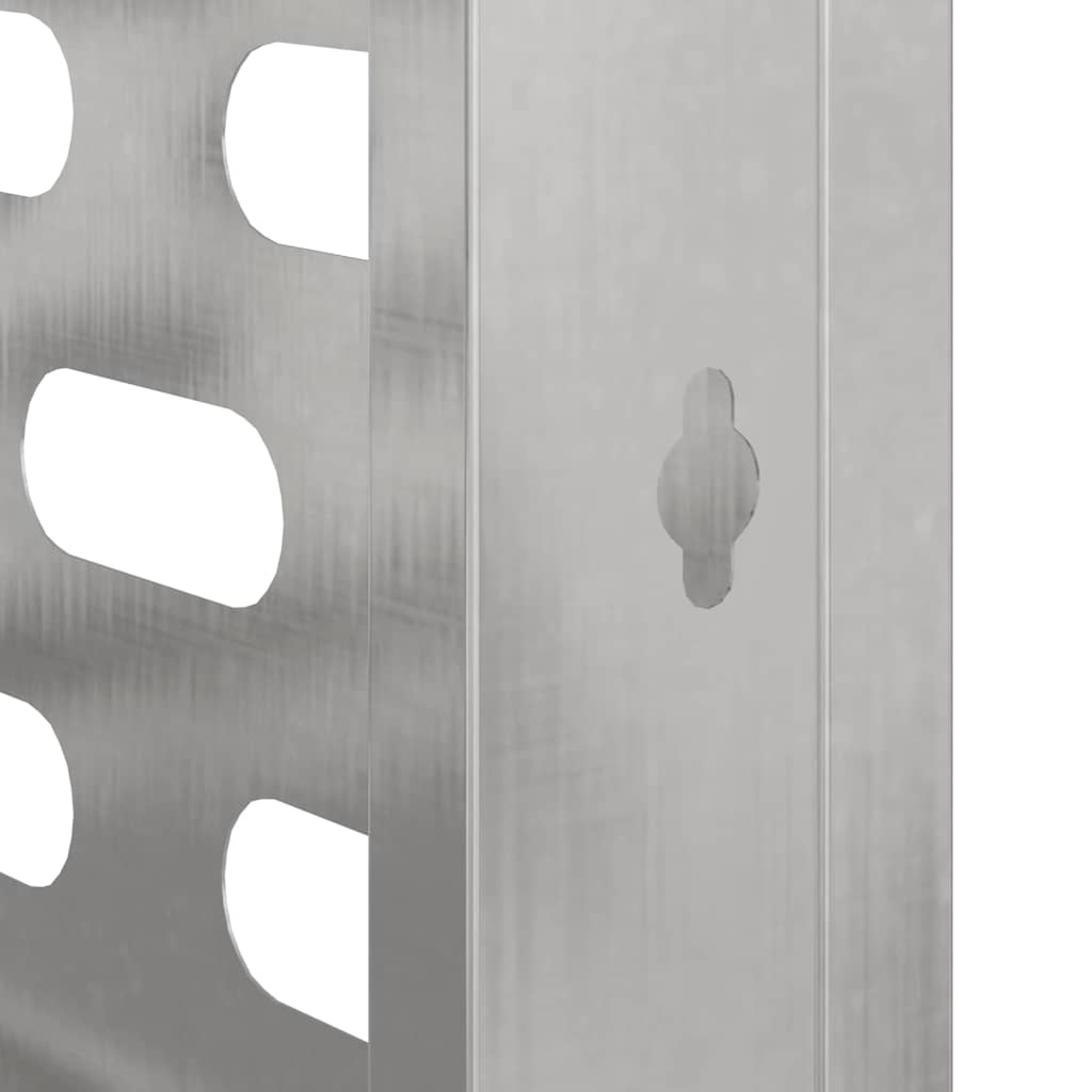 Air Conditioner Cover Silver 110 x 50 x 105 cm Stainless steel