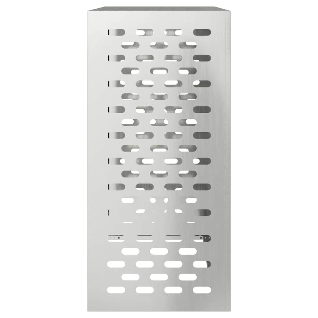 Air Conditioner Cover Silver 110 x 50 x 105 cm Galvanised Steel