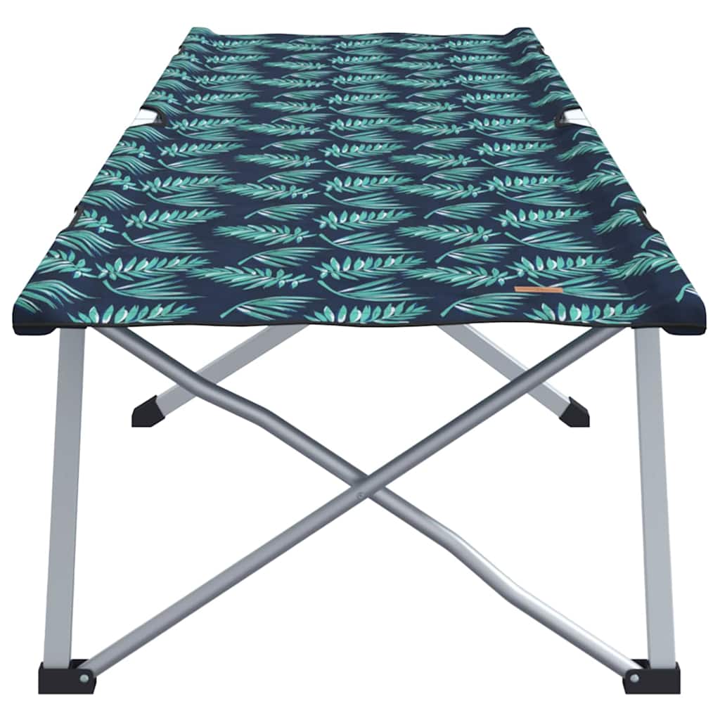 Folding Camping Bed Folding Leaf Forest 194 x 62.5 x 42.5 cm