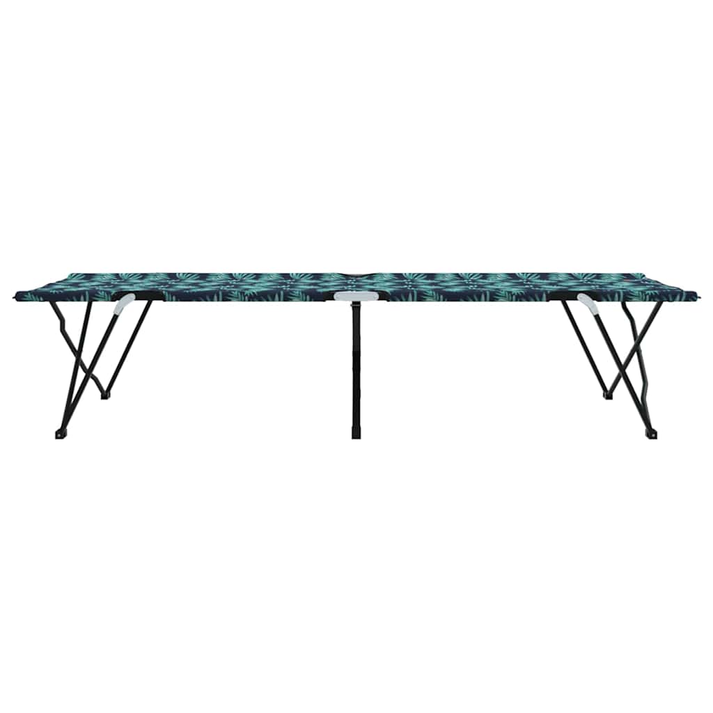 Folding Camping Bed Forest 206 x 76 x 74 cm Oxford and Steel