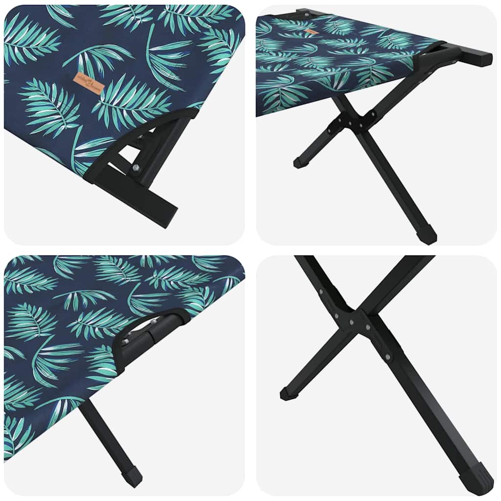 Folding Camping Bed Leaf Forest 193 x 69 x 45 cm Oxford fabric