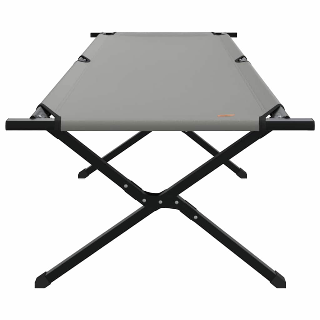 Folding Camping Bed Folding Grey 210 x 80 x 46 cm Oxford fabric