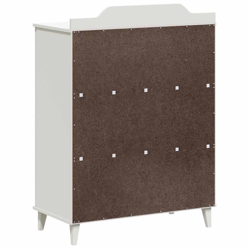 Cabinet with Two Doors and Chalkboard Front ROROS White