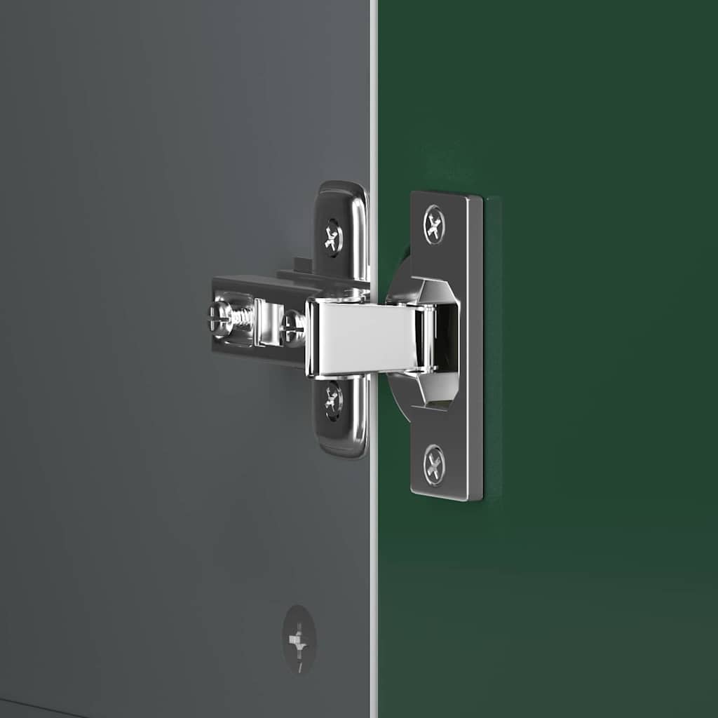 Chalkboard Wardrobe ROROS Grey and White 90 x 45 x 180 cm