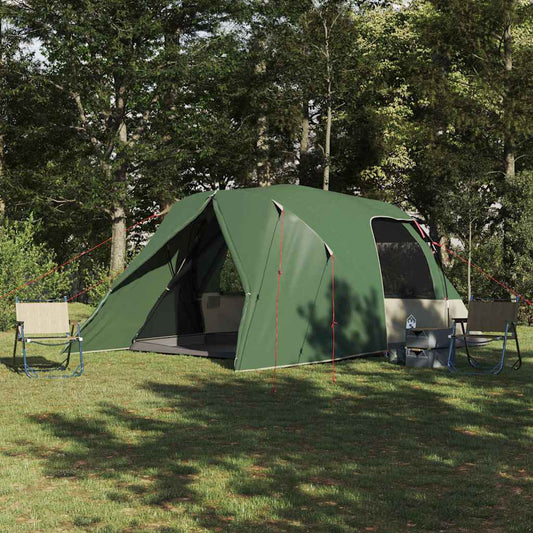Dome Tent 6-Person with Roof Green 500 x 314 x 206 cm