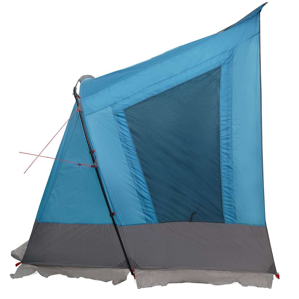 Caravan Tent 5-Person with Roof Blue 410 x 275 x 245 cm